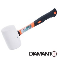 Młotek gumowy FG - biała guma 1000g DIAMANTO (73x79x123mm)