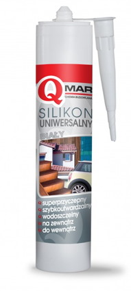 Silikon UNIWERSALNY biały 300ml