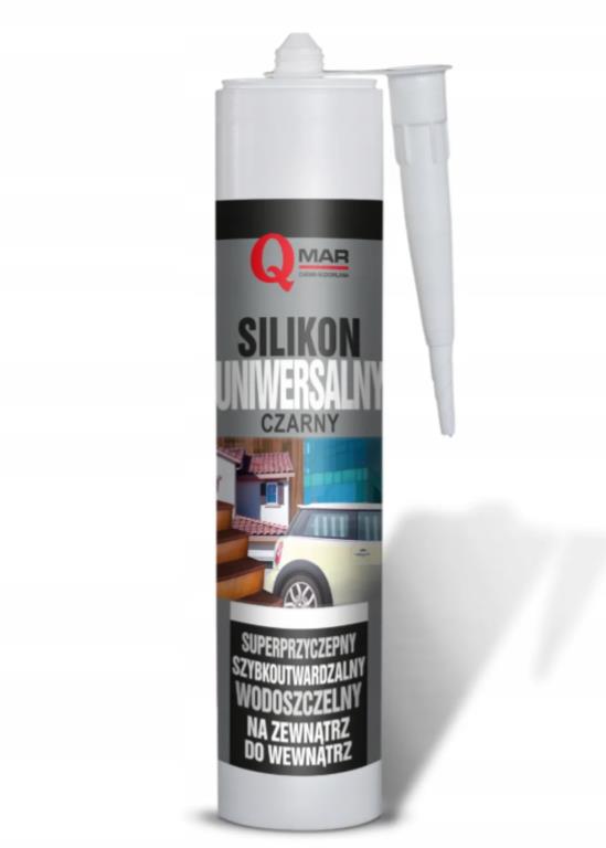 Silikon UNIWERSALNY czarny 300ml