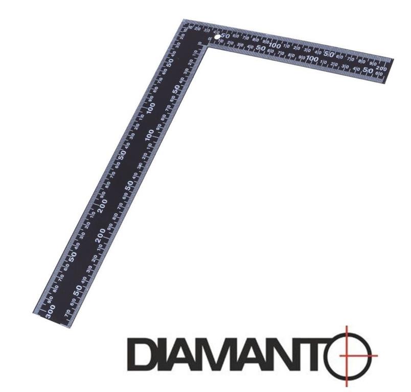 Kątownik stolarski dachowy 300 x 200 mm DIAMANTO
