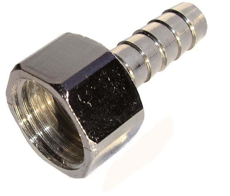 Nypel do węża 9mm GW1/2 CHROM