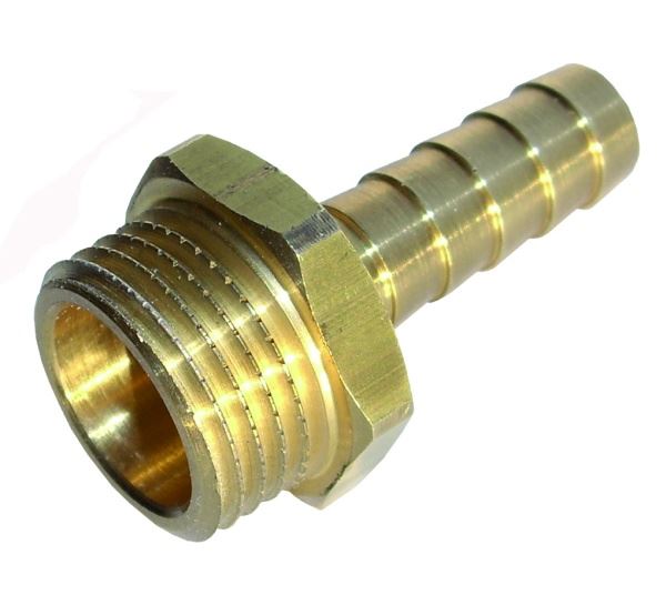 Nypel do węża 9mm GZ1/2 MOSIĄDZ