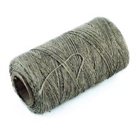 Dratwa 0,1kg szara (nici lniane nabłyszczane)