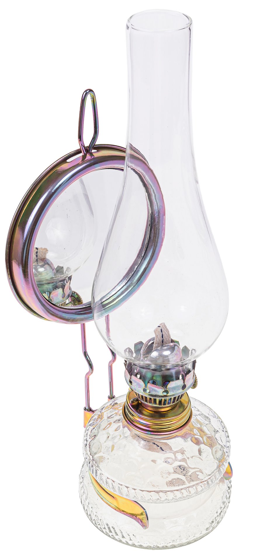 Lampa naftowa z lustrem 5' 13/30cm