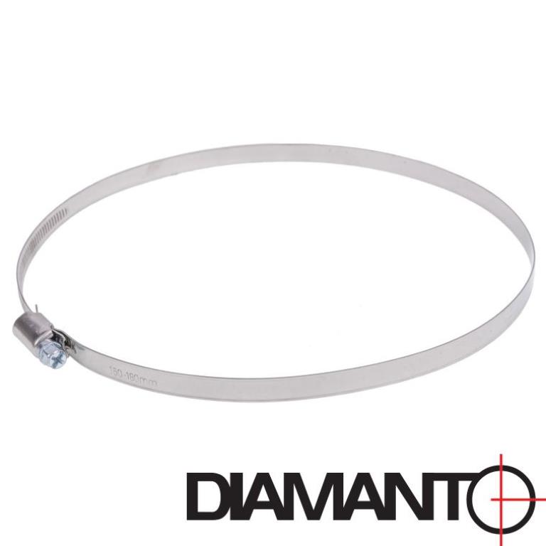 Opaska ślimakowa 160 - 180 mm DIAMANTO