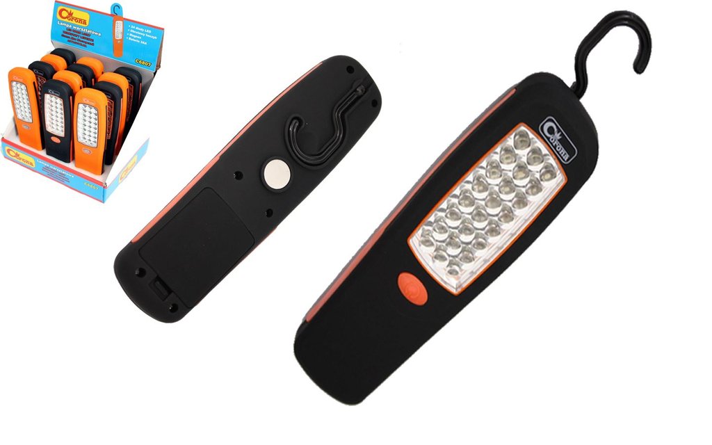 Latarka Podłuż.MAG.24LED CORON