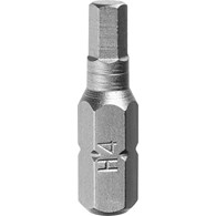 Końcówki wkrętakowe sześciokątne H4 x 25 mm 3 szt.