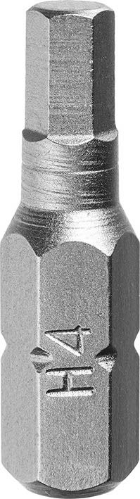 Końcówki wkrętakowe sześciokątne H4 x 25 mm 3 szt.