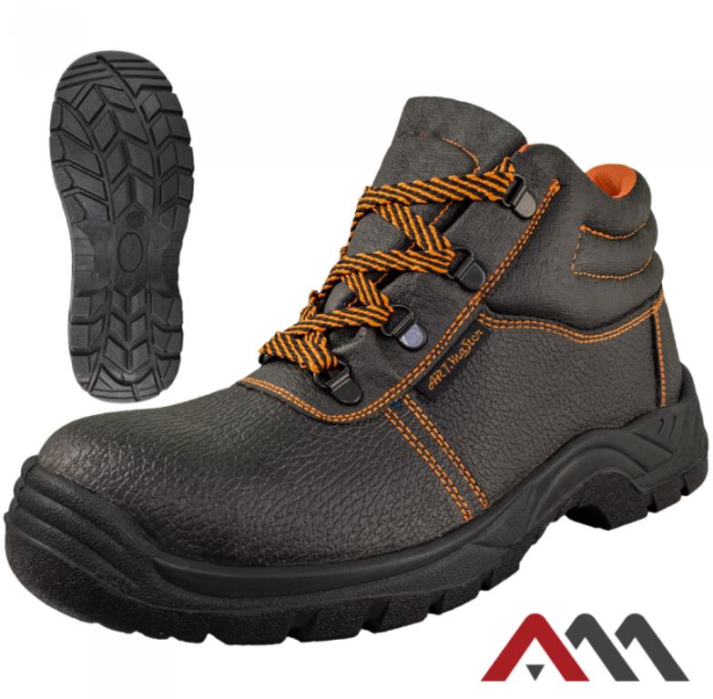 Buty robocze trzewiki czarne rozm. 42 bez blachy BTPU01B