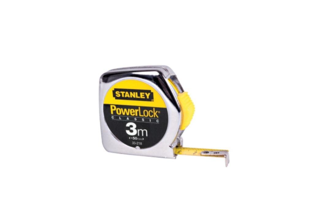 STANLEY Miara 3m/19mm POWERLOCK, metalowa obudowa